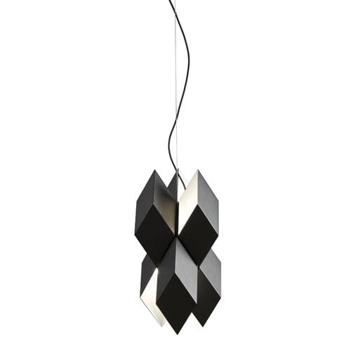Hängelampe - RHOMBOID PM - FORESTIER - Metall / modern / mit Kabel