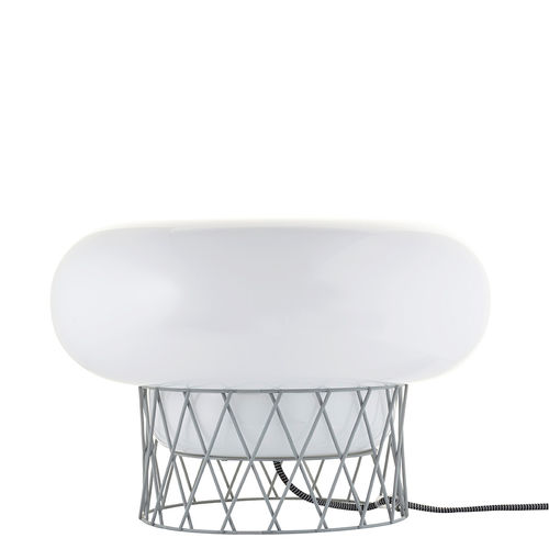 Tischlampe - BLOW - FORESTIER - Metall / Glas / modern
