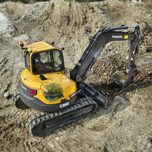 Minibagger - ECR88D - Volvo Construction Equipment Germany GmbH - auf Raupen / kompakt / mit geringem Treibstoffverbrauch