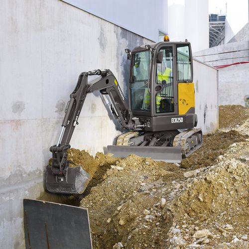 Minibagger - ECR25D - Volvo Construction Equipment Germany GmbH - auf Raupen / kompakt / mit geringem Treibstoffverbrauch