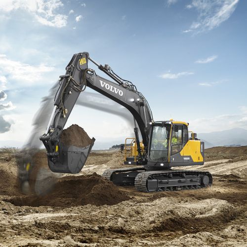 Mittelgroßer Bagger - EC160E - Volvo Construction Equipment Germany GmbH - auf Raupen / ergonomisch / Multifunktion