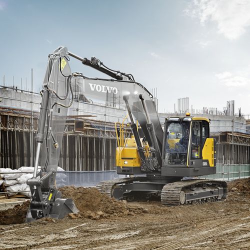 Mittelgroßer Bagger - ECR235E - Volvo Construction Equipment Germany GmbH - auf Raupen / kompakt / ergonomisch