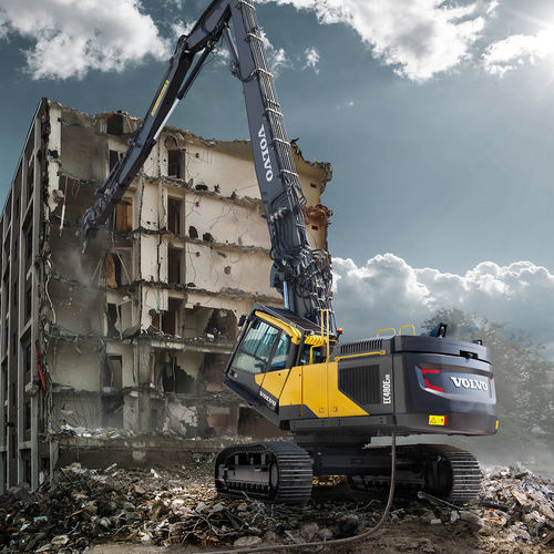 Bagger auf Raupen - EC480EHR - Volvo Construction Equipment Germany GmbH - Abbruch / für Baustelle / Diesel