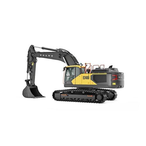 Bagger auf Raupen - EC400 - Volvo Construction Equipment Germany GmbH - ergonomisch / für Felsgestein / Diesel