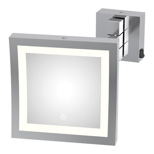 Wandmontierter Spiegel - 7610 01 - ODF Paris - für Hotelzimmer / modern / quadratisch