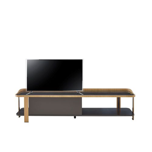 Modernes Fernsehmöbel - POSTMODERNE - CINNA - Hi-Fi / Holz / von Éric Jourdan