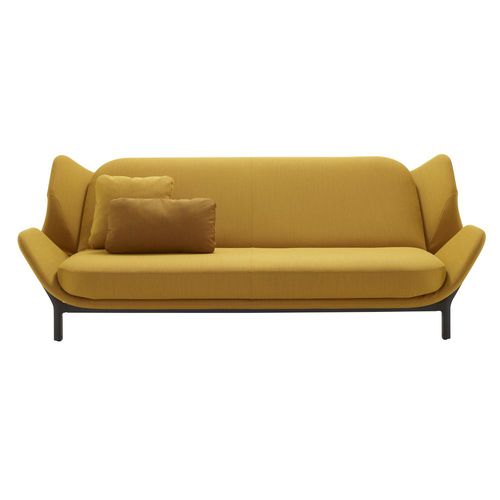 Bettsofa - CLAM - CINNA - modern / Stoff / braun