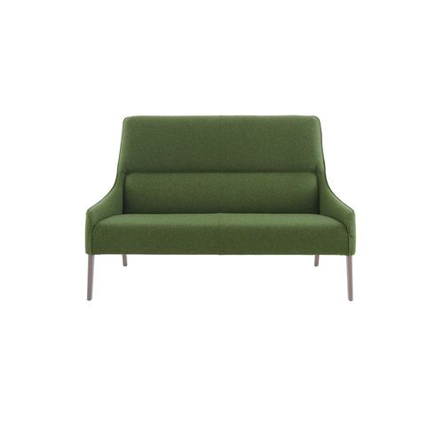 Modernes Sofa - LONG ISLAND - CINNA - Stoff / grün / Zweisitzer