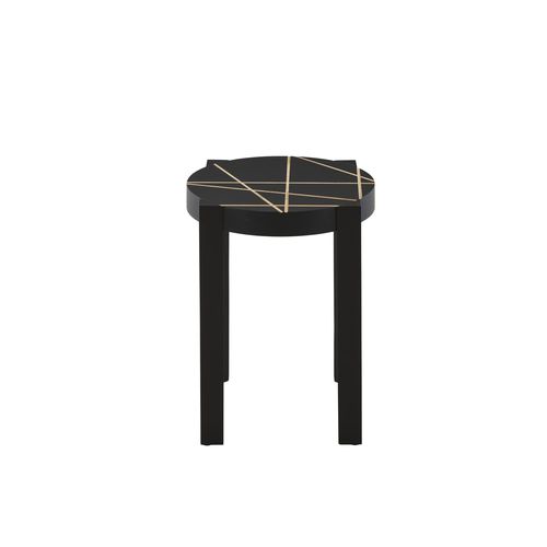 Moderner Hocker - CATS - CINNA - Massivholz / Esche / gebeiztes Holz