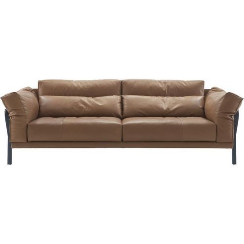Modernes Sofa - CITYLOFT - CINNA - Stoff / Leder / mit Armlehnen