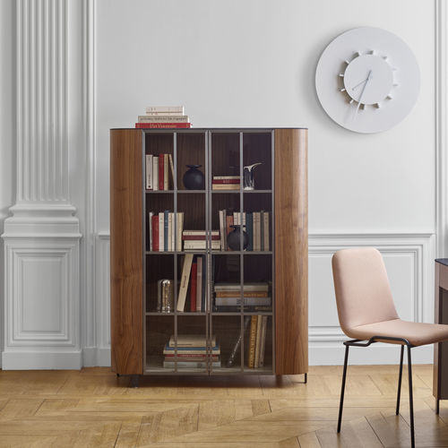 Modernes Bücherregal - POSTMODERNE - CINNA - für Lagerung / Eiche / Nussbaum