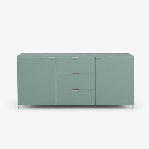 Modernes Sideboard - EVERYWHERE C 4 - CINNA - Nussbaum / Holz / Keramik