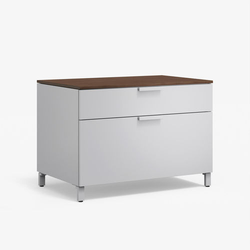 Modernes Sideboard - EVERYWHERE C 1 - CINNA - Nussbaum / Holz / Keramik