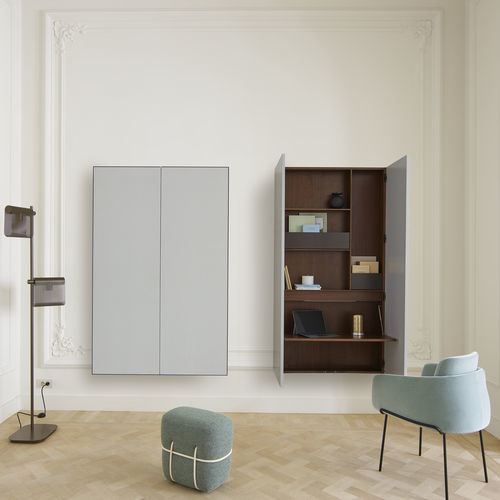 Wandmontiertes Regal - STENDHAL - CINNA - Wand / modern / Aluminium