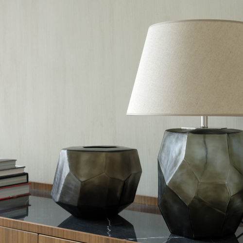 Moderne Vase - ASYMETRIC - CINNA - Glas / Tisch / für Gewerbegebrauch