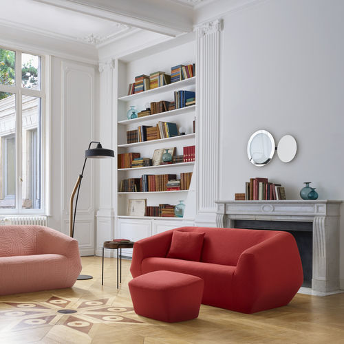 Kompaktes Sofa - UNCOVER - CINNA - modern / Stoff / Schaumstoff