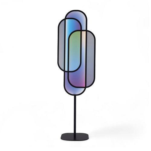 Bodenlampe - CHROMA - ROCHE BOBOIS - lackierter Stahl / modern / schnurlos