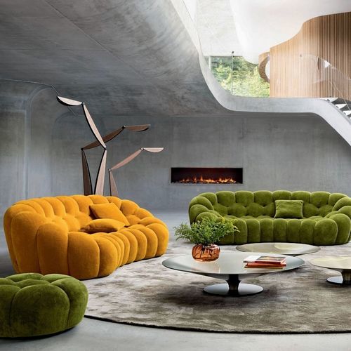 Bodenlampe - OISEAU - ROCHE BOBOIS - Aluminium / modern / mit Kabel