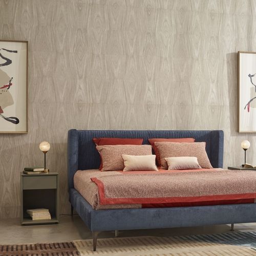 Moderner Nachttisch - INTRALOG - ROCHE BOBOIS - Holz / Gestell aus Holz / rechteckig