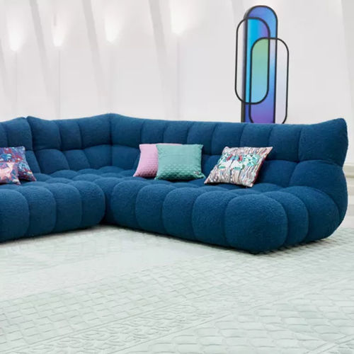 Modulsofa - SETUP - ROCHE BOBOIS - modern / Stoff / grau