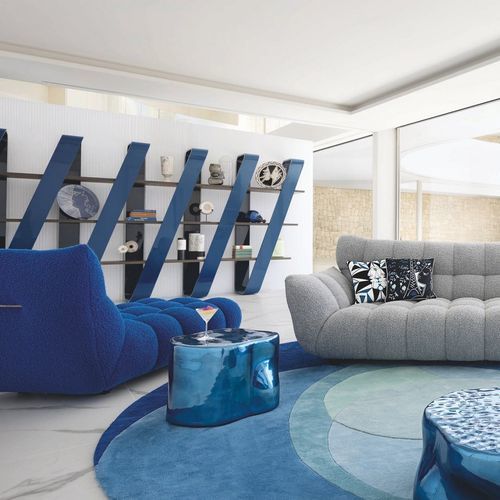 Hohes Bücherregal - RUBAN - ROCHE BOBOIS - modern / für Gewerbegebrauch / Holz