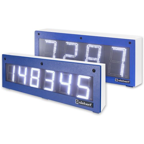 Wandmontierter Werbeträger - S302 - Siebert Industrieelektronik GmbH - für den Innenraum / digital / 1 Linie