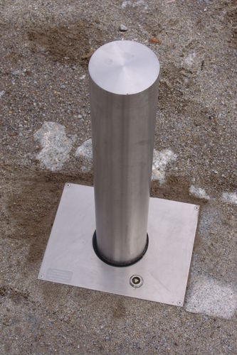 Sicherheits-Sperrpfosten - BOSTON - EUROBOLLARD - versenkbar / abnehmbar / Edelstahl
