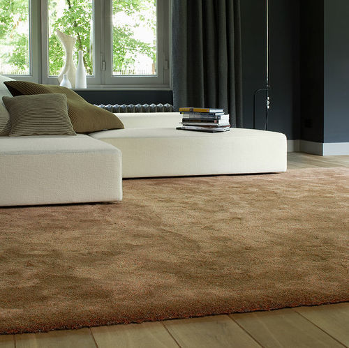 Moderner Teppich - Lilain - Carpet Sign - einfarbig / Wolle / Leinen