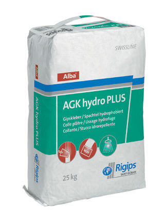 Klebemörtel - SWISSLINE : ALBA® AGK HYDRO PLUS - Saint Gobain Rigips