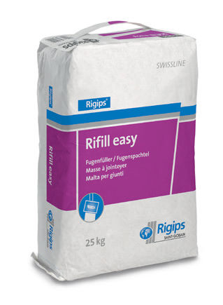 Putz für Verfugung - SWISSLINE : RIFILL EASY - Saint Gobain Rigips - für Trennwand / Gips