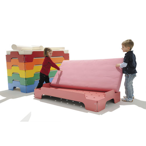Einpersonenbett - Mueller Moebelwerkstätten - modern / für Kinder / kombiniert
