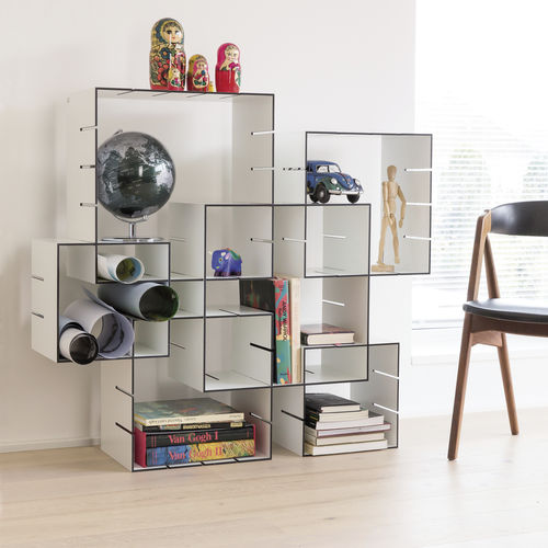 Wandmontiertes Regal - KONNEX - Mueller Moebelwerkstätten - Modul / modern / HPL