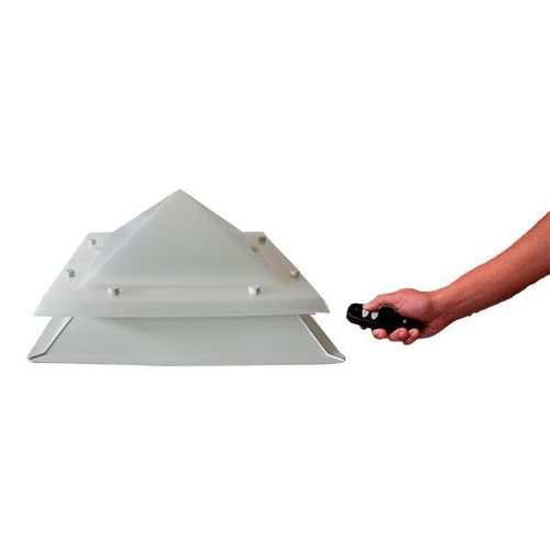 Oberlicht für Dach - Plásticos y Claraboyas Matilla - für Lüftung / elektrisch / mit Fernbedienung