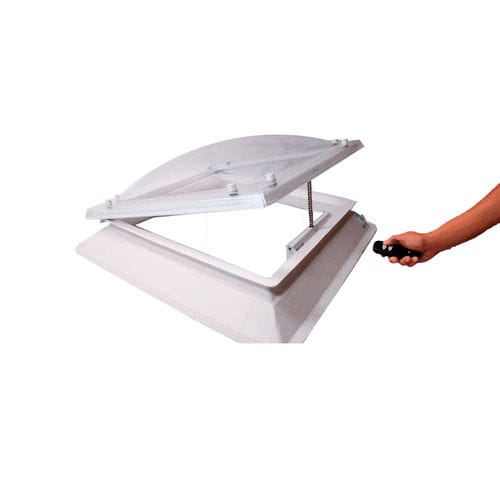 Oberlicht für Dachterrasse - SOLAR - Plásticos y Claraboyas Matilla - für Lüftung / mit Aufsatzkranz / PMMA