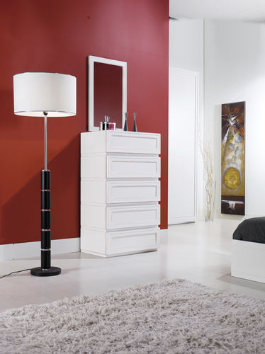 Moderner Chiffonnier - Q-BOX ROSSO - F.LLI MIRANDOLA SAS - Holz / weiß
