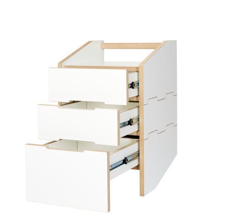 Innenbereich-Rollschrank - Tojo cargo - Tojo - für Büro / für Schlafzimmer