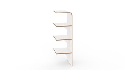 Wandmontiertes Regal - SCHUH - Tojo - modern / MDF / mit Schuhregal