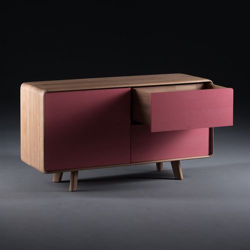 Modernes Sideboard - NEVA - Artisan Solid Wood Furniture - Eiche / Nussbaum / Massivholz