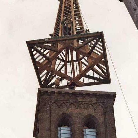 Holzdachstuhl - CLOCHER DE SAINTE-MARIE SUR SEMOIS - Artbois SA - Lamellen / Fertigbau