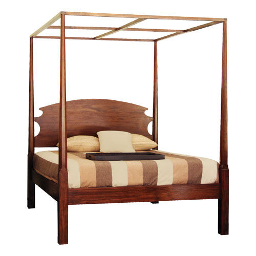 Himmelbett - PENCIL : CL.PB7 - WARISAN - Doppelbett / klassisch / Kopfteil