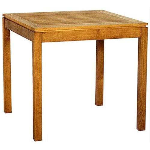 Moderner Tisch - BEVEL : G.T4 - WARISAN - Teakholz / rechteckig / für Garten