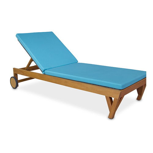 Moderne Sonnenliege - NEO ANGULO : G.PL66   - WARISAN - Holz / für Pool