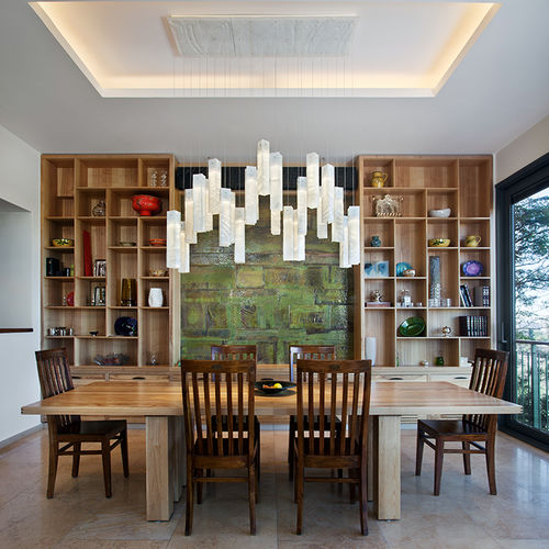 Moderner Kronleuchter - PELEG: TANZANIA - Shakuff - exotic glass lighting & decor - Glas / für Gewerbegebrauch / LED