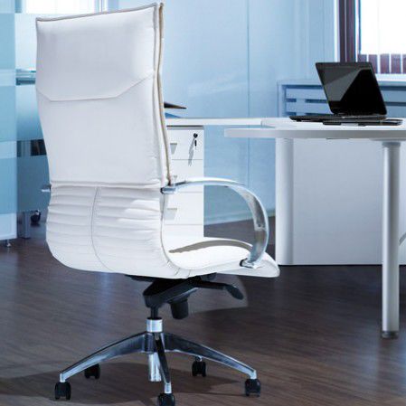Moderner Chefsessel - LORD - Burotime Office Furniture - Leder / mit Kopfstütze / höhenverstellbar
