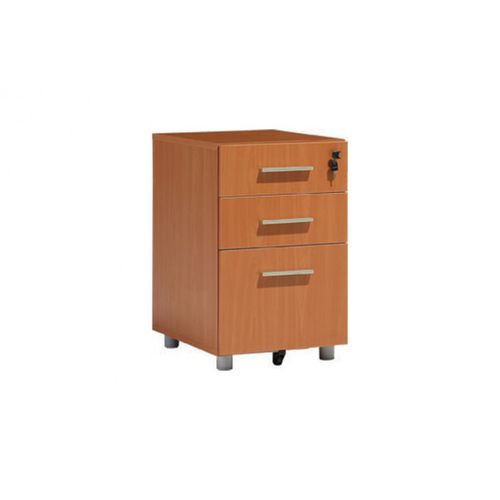 Holz-Schreibtischcontainer - Burotime Office Furniture - mit 4 Schubladen / mit 3 Schubladen / mit Schlüssel