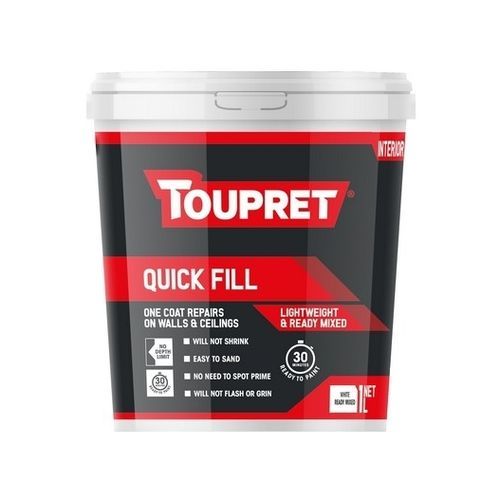Spachtelputz - QUICK FILL - TOUPRET - für den Innenraum / für Gips / für Ziegel