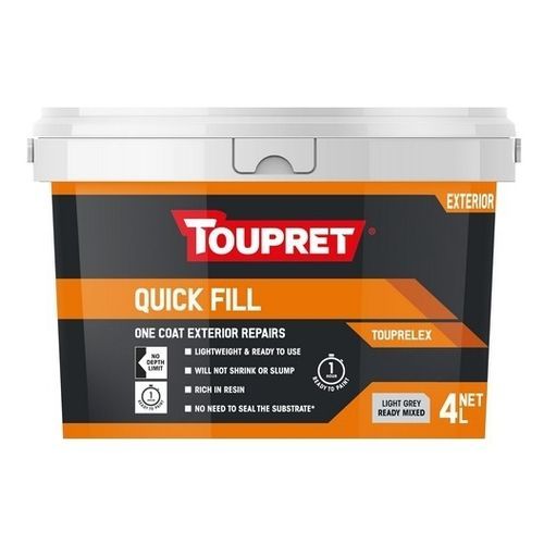 Spachtelputz - TOUPRELEX - TOUPRET - für den Innenraum / für Außenbereich / für Gips