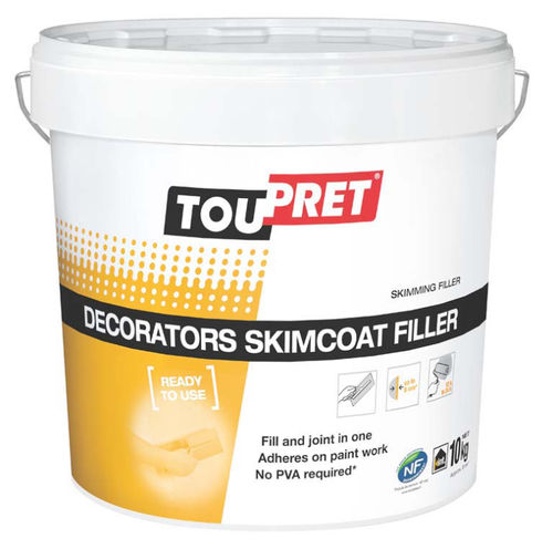 Dekorputz - SKIMCOAT  - TOUPRET - Spachtel / für den Innenraum / für Gips