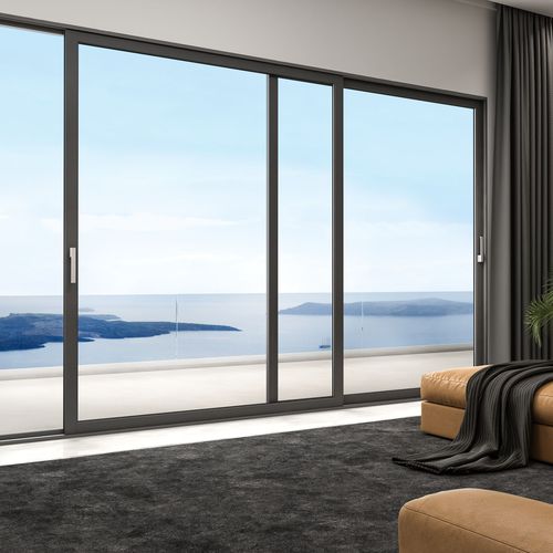 Griff für Schiebetür - HA-2100 - Panidis SA - für Schiebefenster / Drehkipp-Fenster / Aluminium