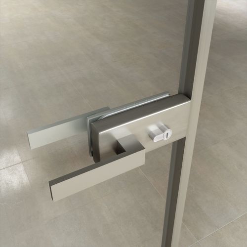 Mechanisches Schloss - GL-100 - Panidis SA - für Glastür / mit 1 Schließpunkt / für Büro